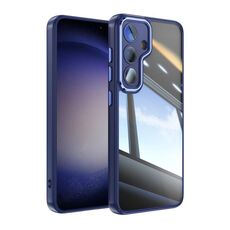 Per Samsung Galaxy S24 5G Custodia per telefono antiurto con armatura in TPU ibrida acrilica (blu)