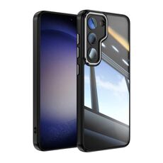 Per Samsung Galaxy S23 5G Custodia per telefono antiurto con armatura in TPU ibrida acrilica (nera)
