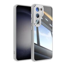 Per Samsung Galaxy S23 5G Custodia per telefono antiurto con armatura ibrida in acrilico TPU (grigio)