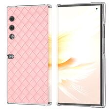 Custodia per telefono in PU con struttura trasparente per borsetta per Honor V (rosa)
