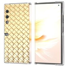 Custodia per telefono in PU con struttura trasparente per borsetta per Honor V (oro)