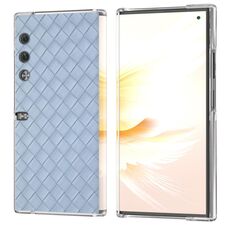 Custodia per telefono in PU con struttura trasparente per borsetta per Honor V (azzurro)