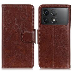 Per Xiaomi Redmi K70 5G / K70 Pro 5G Nappa Texture Custodia in pelle con vibrazione orizzontale (marrone)