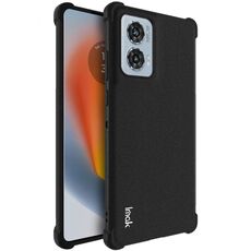 Per Motorola Edge 50 Fusion 5G imak custodia in TPU antiurto con airbag (nero opaco)