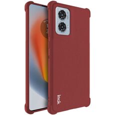 Custodia per telefono in TPU antiurto imak per Motorola Edge 50 Fusion 5G (rosso opaco)