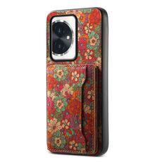 Custodia per telefono con supporto per slot per scheda Honor 100 (rosso estate)