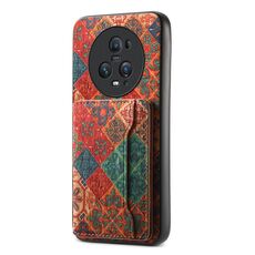 Custodia per telefono con supporto per slot per scheda Honor Magic5 Pro (blu invernale)