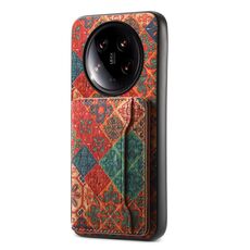 Per la custodia del telefono con supporto per slot per scheda Xiaomi 14 Ultra (blu invernale)