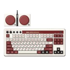 Tastiera meccanica tri-mode Bluetooth wireless retrò 8Bitdo (rossa)