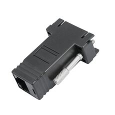 Adattatore DB15 VGA femmina a RJ45 8P femmina (nero)