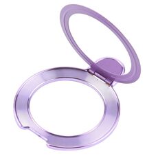 Staffa per telefono da tavolo pieghevole in metallo (viola)
