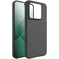 Per Xiaomi 14 5G imak 0,7 mm Custodia per telefono ultra sottile con texture ondulata (nera)
