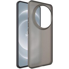Per Xiaomi 14 Ultra 5G imak 0,7 mm Custodia per telefono ultra sottile con texture ondulata (nero trasparente)