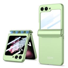 Custodia per telefono pieghevole magnetica integrata per Samsung Galaxy Z Flip6 GKK (verde Matcha)