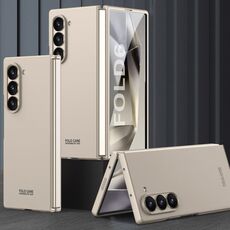 Per Samsung Galaxy Z Fold6 GKK Custodia protettiva integrata ultrasottile a copertura totale (grigio titanio)