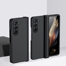 Custodia per PC Skin Feel per Samsung Galaxy Z Fold6 con cerniera (nera)