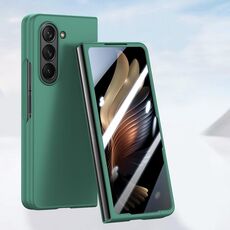 Per Samsung Galaxy Z Fold6 Custodia per telefono con iniezione di carburante integrata per PC Skin Feel (verde)