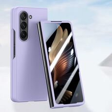 Per Samsung Galaxy Z Fold6 Custodia per telefono con iniezione di carburante integrata per PC Skin Feel (viola)