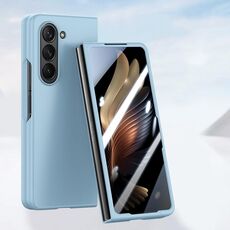 Per Samsung Galaxy Z Fold6 Custodia per telefono con iniezione di carburante integrata per PC Skin Feel (blu cielo)