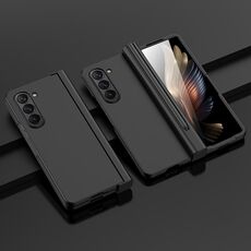 Custodia per telefono antiurto integrata per Samsung Galaxy Z Fold6 con slot per penna (nero)
