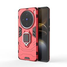 Custodia per telefono antiurto per PC + TPU per vivo X100S (rossa)