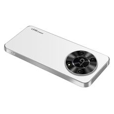 Per Honor X40 GT AG Custodia per telefono in acrilico galvanico satinato (bianco argento)