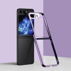 Per Samsung Galaxy Z Flip6 6D Galvanotecnica Custodia antiurto per PC (viola)