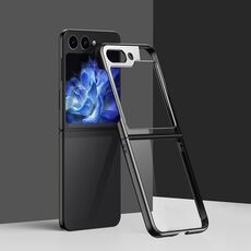 Per Samsung Galaxy Z Flip6 6D Galvanotecnica Custodia antiurto per PC (Nero)