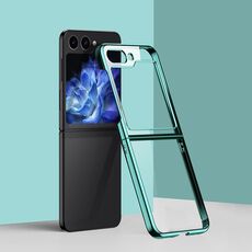 Per Samsung Galaxy Z Flip6 6D Galvanotecnica Custodia antiurto per PC (verde)