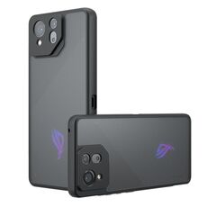 Custodia per telefono TPU ibrida per PC Asus ROG Phone 8 Armor Precise Hole (nera)