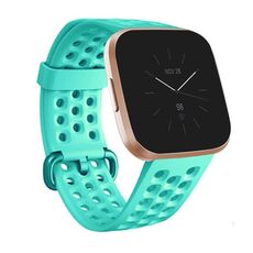 Per cinturino in silicone traspirante Fitbit Versa 2, taglia: piccola (anatra)