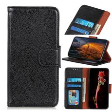 Per Honor 200 Lite Custodia per cellulare in pelle con texture Nappa globale (nera)