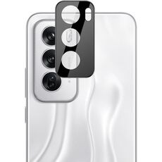 Per OPPO Reno12 5G imak Pellicola per lente in vetro integrata ad alta definizione Versione nera