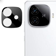 Per vivo iQOO Z9 Turbo IMAK Obiettivo fotocamera posteriore Pellicola in vetro Versione nera