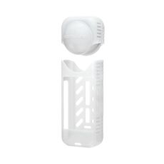 Per Insta360 X4 Sunnylife Custodia antiurto in silicone Kit copertura corpo lente (trasparente)