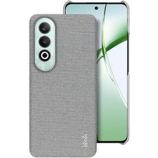 Per OPPO K12 5G imak Ruiyi Series Texture in tessuto PU + custodia per telefono PC (grigio chiaro)