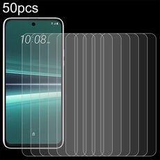 Per HTC U24 Pro 50 pezzi 0,26 mm 9H 2,5D pellicola in vetro temperato