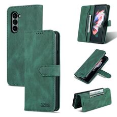 Per Samsung Galaxy Z Fold6 5G AZNS Dream II Skin Feel PU+TPU Custodia per telefono con vibrazione orizzontale in PU (verde)