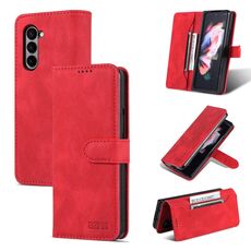 Per Samsung Galaxy Z Fold6 5G AZNS Dream II Skin Feel PU+TPU Custodia per telefono con vibrazione orizzontale in PU (Rosso)