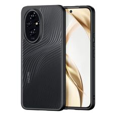 Per Honor 200 DUX DUCIS Aimo Series Custodia in TPU + PC con sensazione smerigliata (nera)