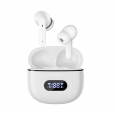 Auricolare Bluetooth wireless stereo TWS HAMTOD S23 (bianco)