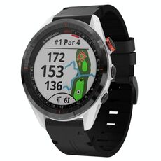Per Garmin Approach S62 Cinturino per orologio con fibbia in acciaio da 22 mm (nero)
