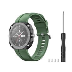 Per Huawei Watch GT Cyber cinturino sportivo in silicone (verde)