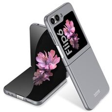 Per Samsung Galaxy Z Flip6 GKK Custodia per telefono ultrasottile a copertura totale (grigio)