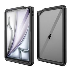 Per iPad Air 11 2024 RedPepper IP68 Custodia impermeabile per PC + tablet TPU (nero)