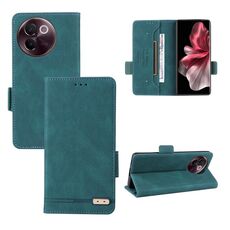 Custodia per telefono in pelle con chiusura magnetica per vivo V30e (verde)