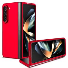 Per Samsung Galaxy Z Fold6 5G Custodia pieghevole per telefono Armor (rosso)