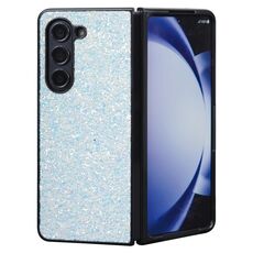 Per Samsung Galaxy Z Fold6 5G Custodia per telefono pieghevole Flash Diamond (Flash bianco)
