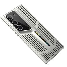 Per Samsung Galaxy S23 5G Blade Cooling PC Custodia per telefono a copertura totale (argento titanio)