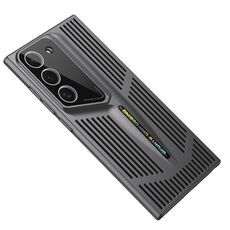 Per Samsung Galaxy S23+ 5G Blade Cooling PC Custodia per telefono a copertura totale (nero grafite)